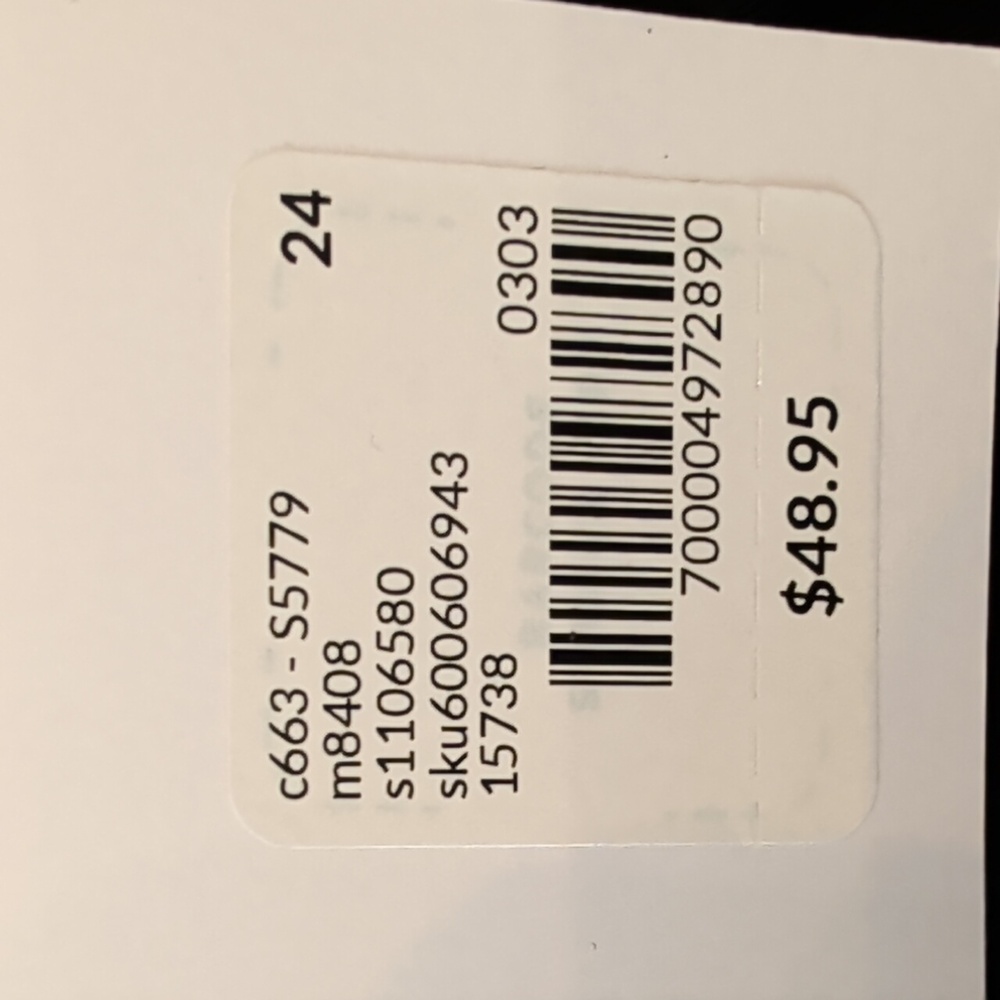 NWT Side Slit Swim Skirt In Black Womens Plus 24 Cacique Lane Bryant NEW 1106580 - Picture 3 of 3